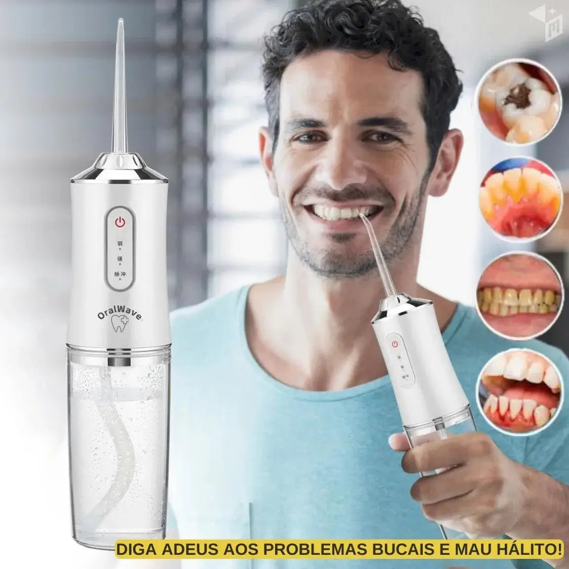 Irrigador Bucal OralWave da Loja MelhorIdeia