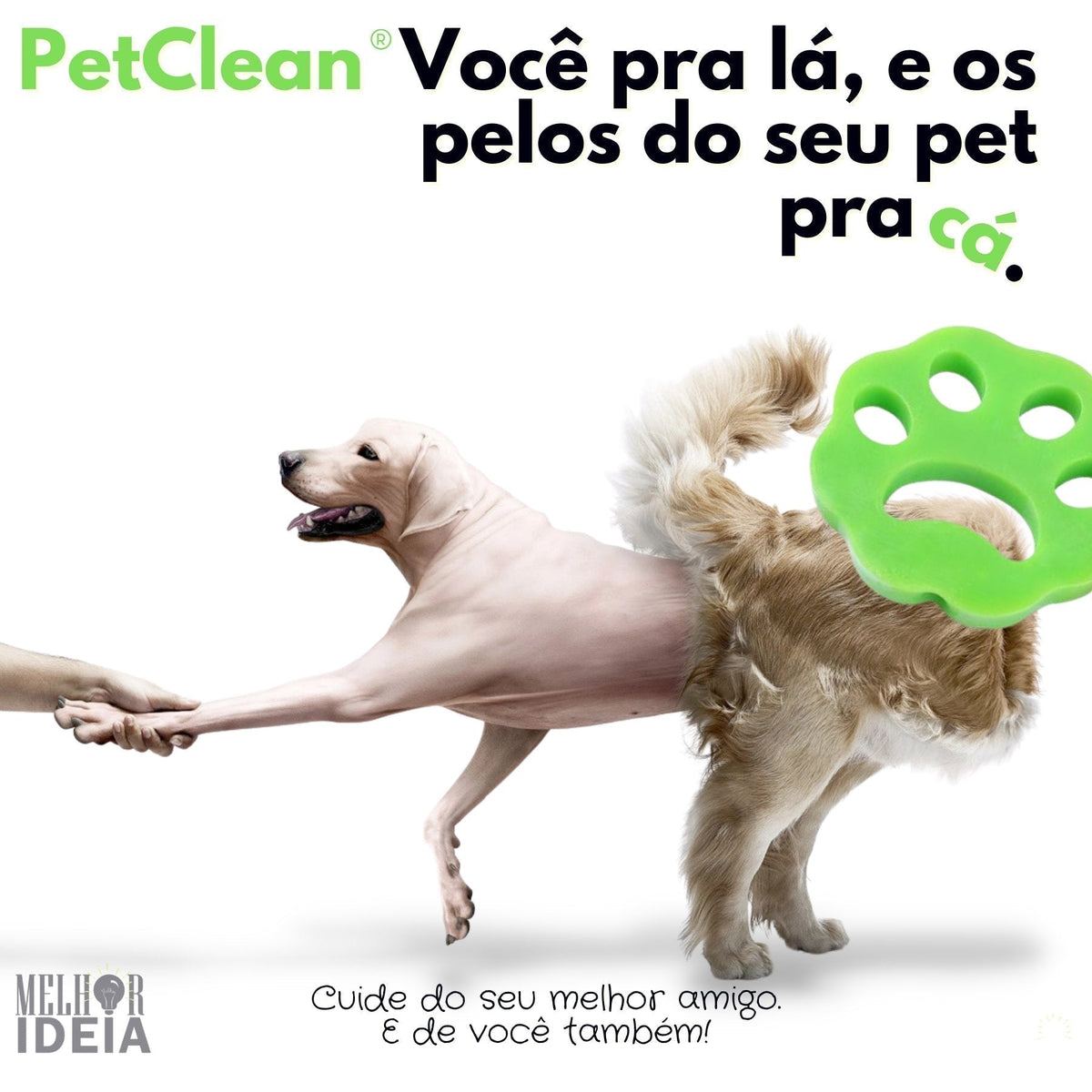 Animais E Produtos Para Animais De Estimação - Removedor De Pelos PetClean | 2 Unidades