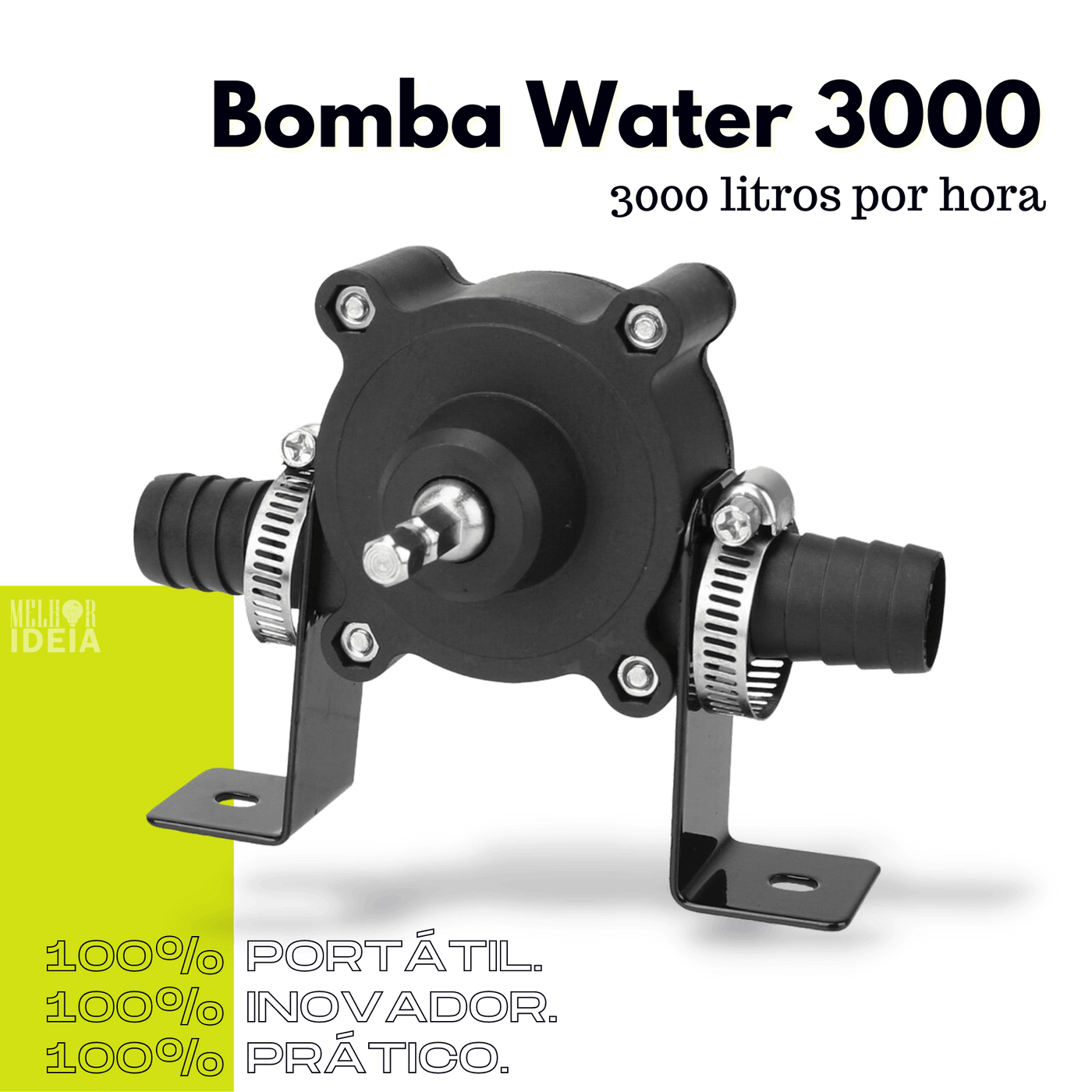 Casa E Jardim - Bomba Water 3000 | Bomba De Água Para Furadeira